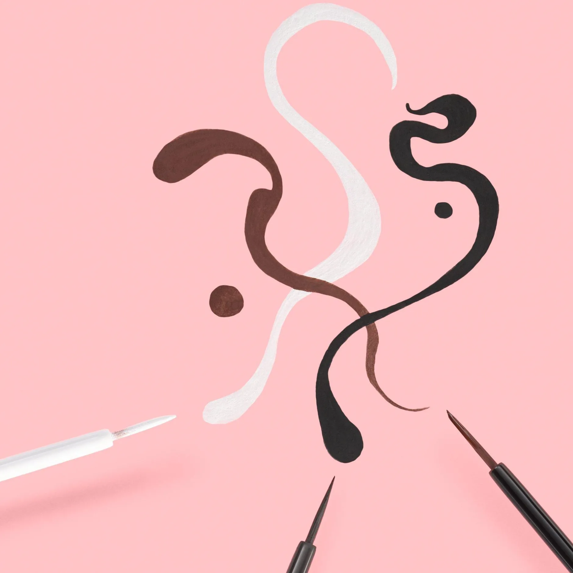 Eyeliner En Oogpotloden^essence Lash PRINCESS LIQUID LINER bruin -