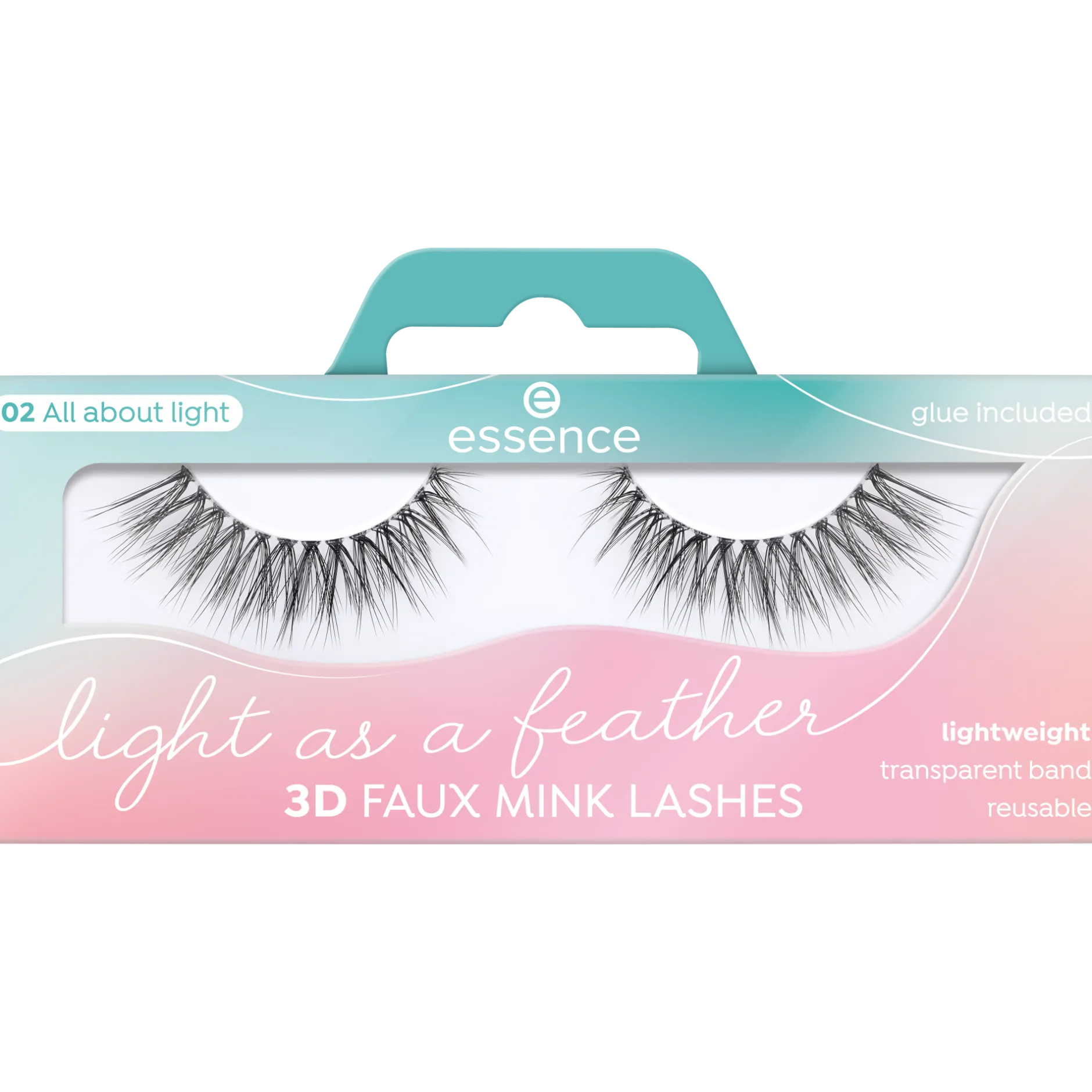 Kunstwimpers^essence Light as a feather 3D faux mink lashes 02 - All about light