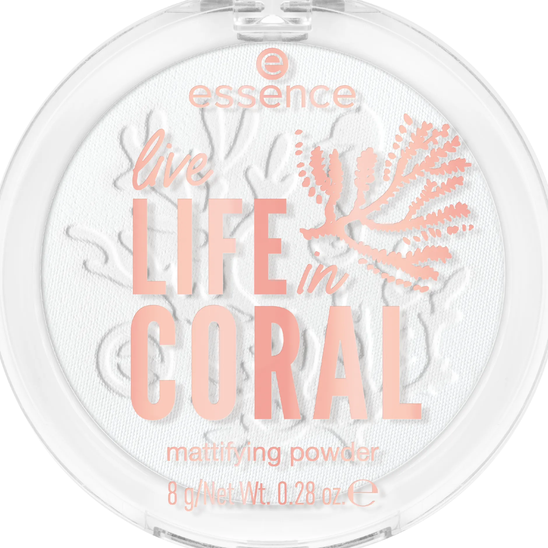Poeder^essence live LIFE in CORAL matterend poeder