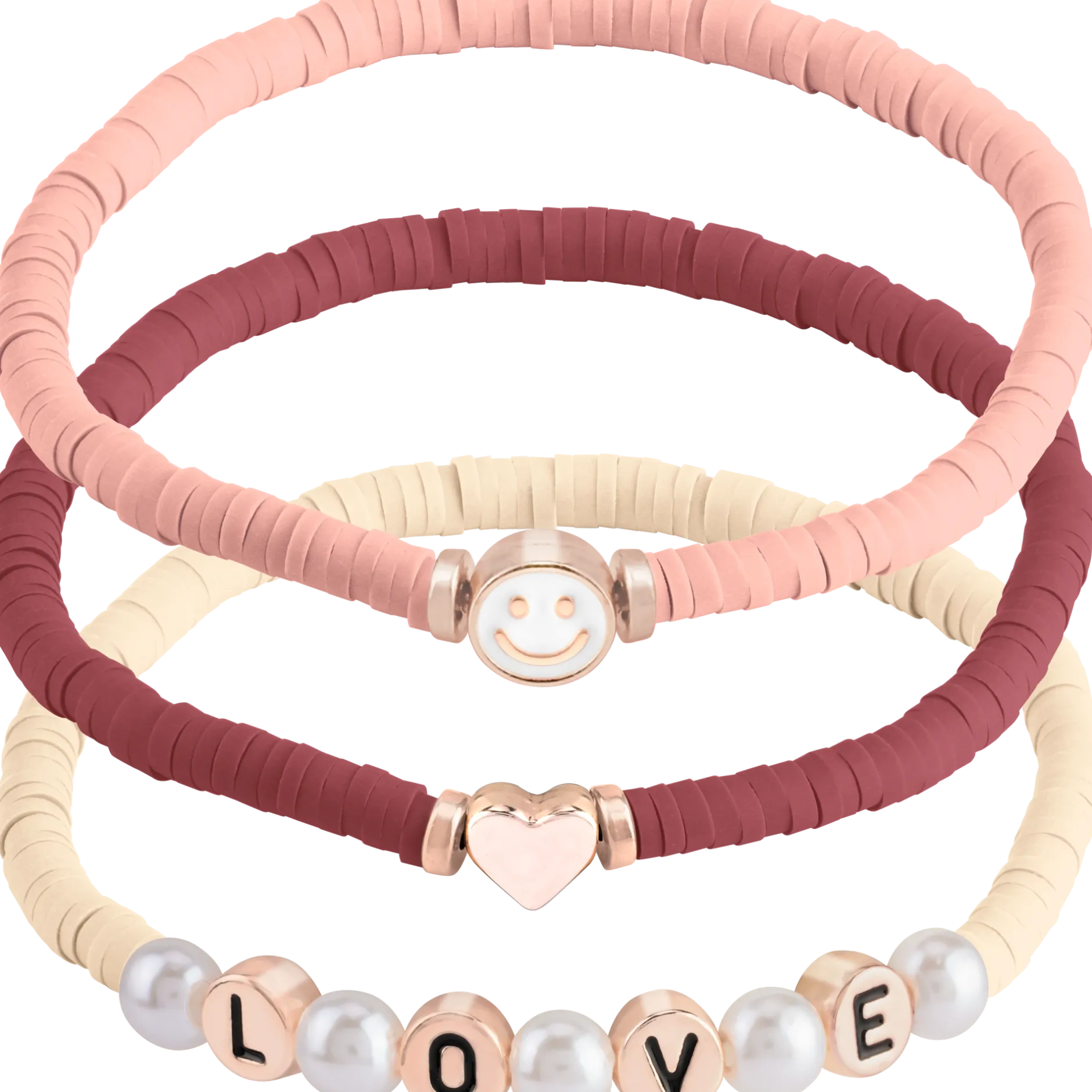 Accessoires^essence LOVE IT A CHOCO' LOT! armband trio