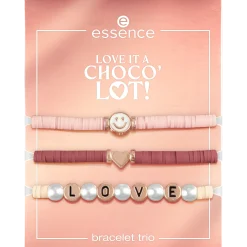 Accessoires^essence LOVE IT A CHOCO' LOT! armband trio