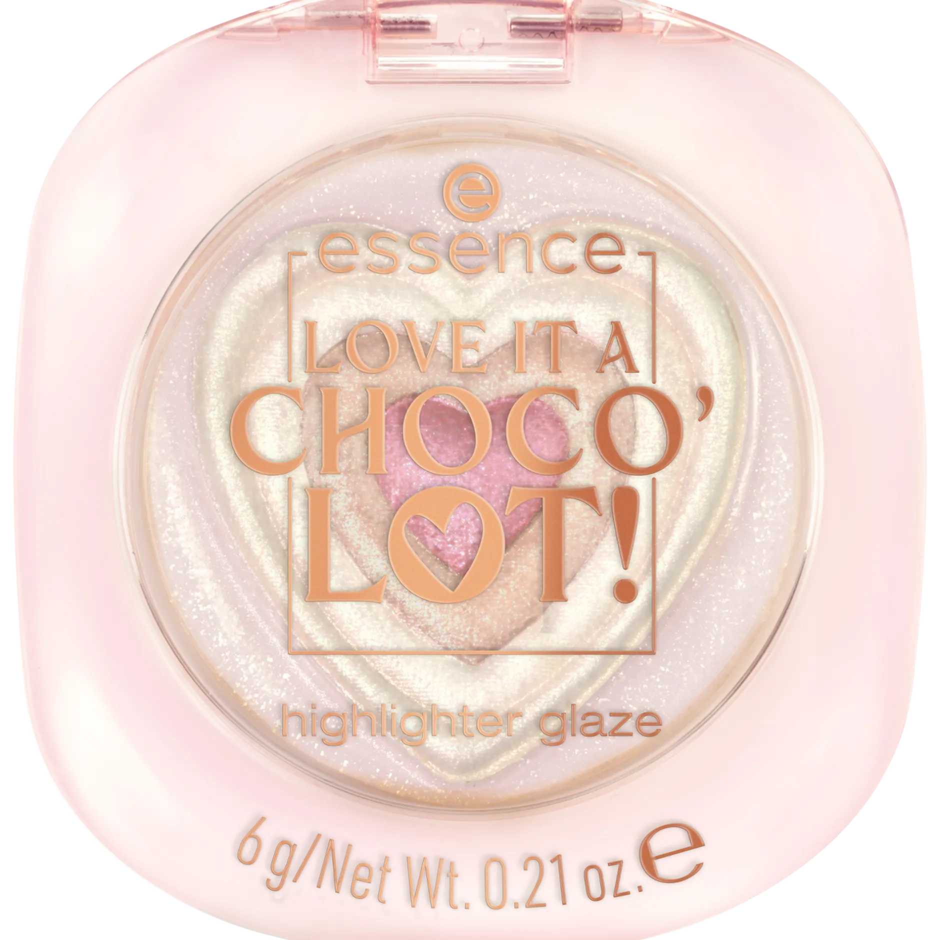 Highlighter^essence LOVE IT A CHOCO' LOT! highlighter glaze