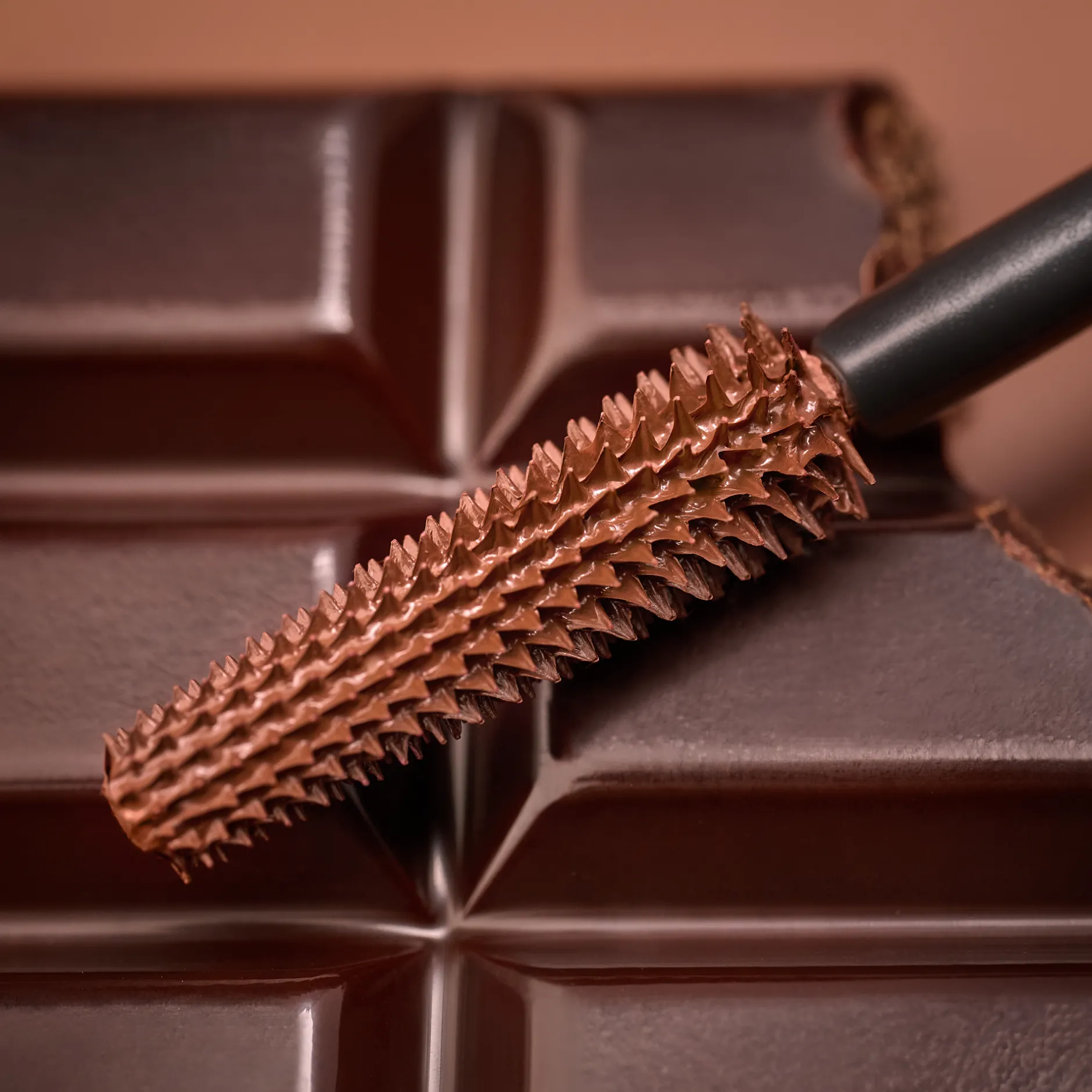 Mascara^essence LOVE IT A CHOCO' LOT! lash WITHOUT LIMITS BRUINE EXTREME LENGTHENING & VOLUME MASCARA