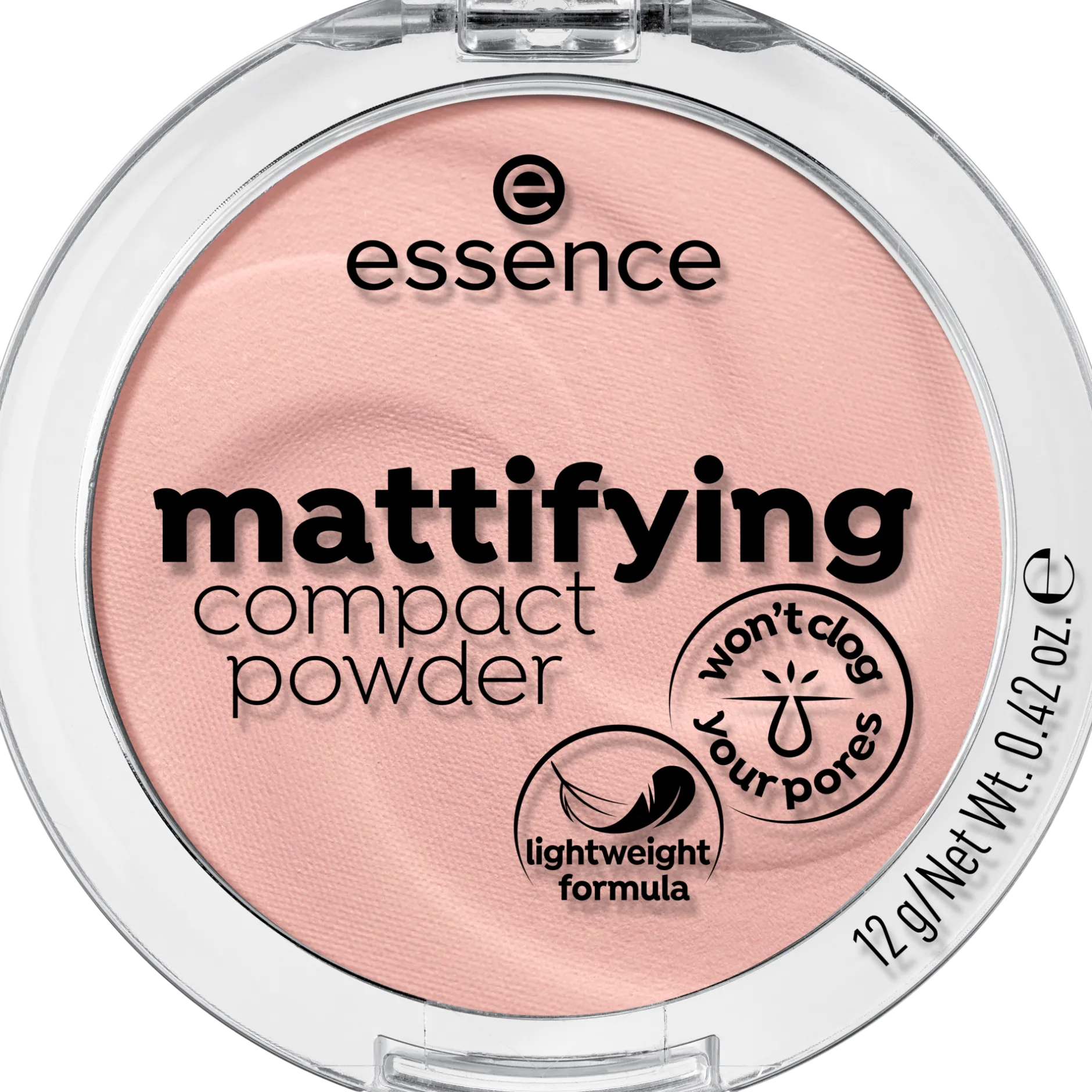 Poeder^essence Matterende compactpoeder. 10 - light beige