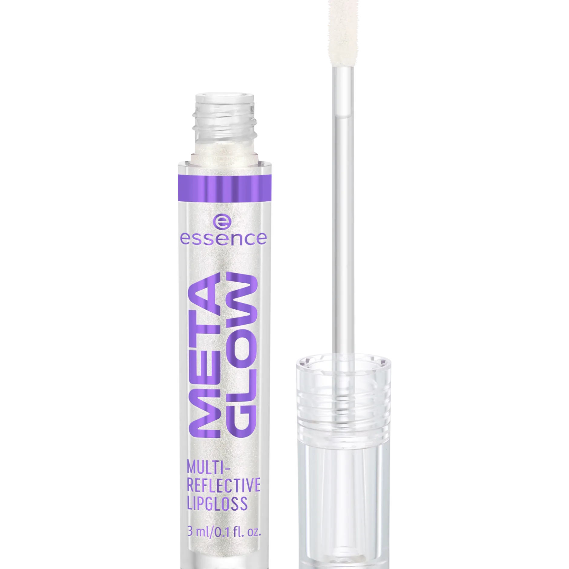 Lipgloss^essence META GLOW MULTI-REFLECTERENDE LIPGLOSS 01 - Cyber Space
