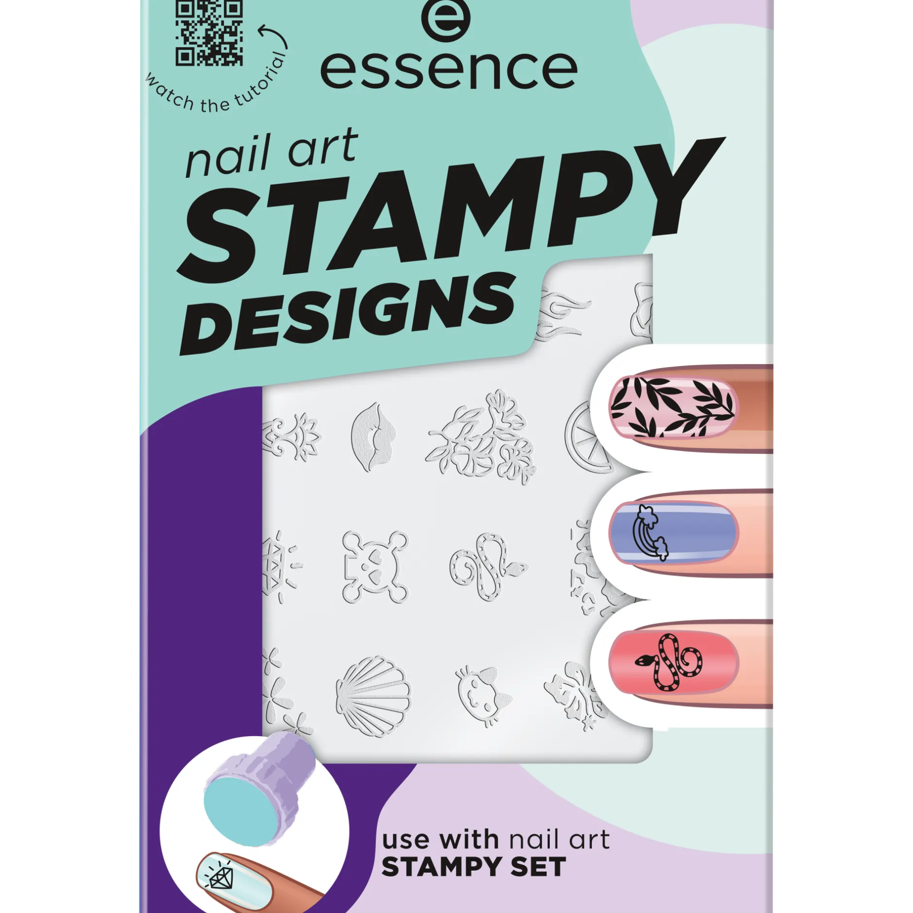 Nail Art^essence nagelkunst STAMPY DESIGNS.