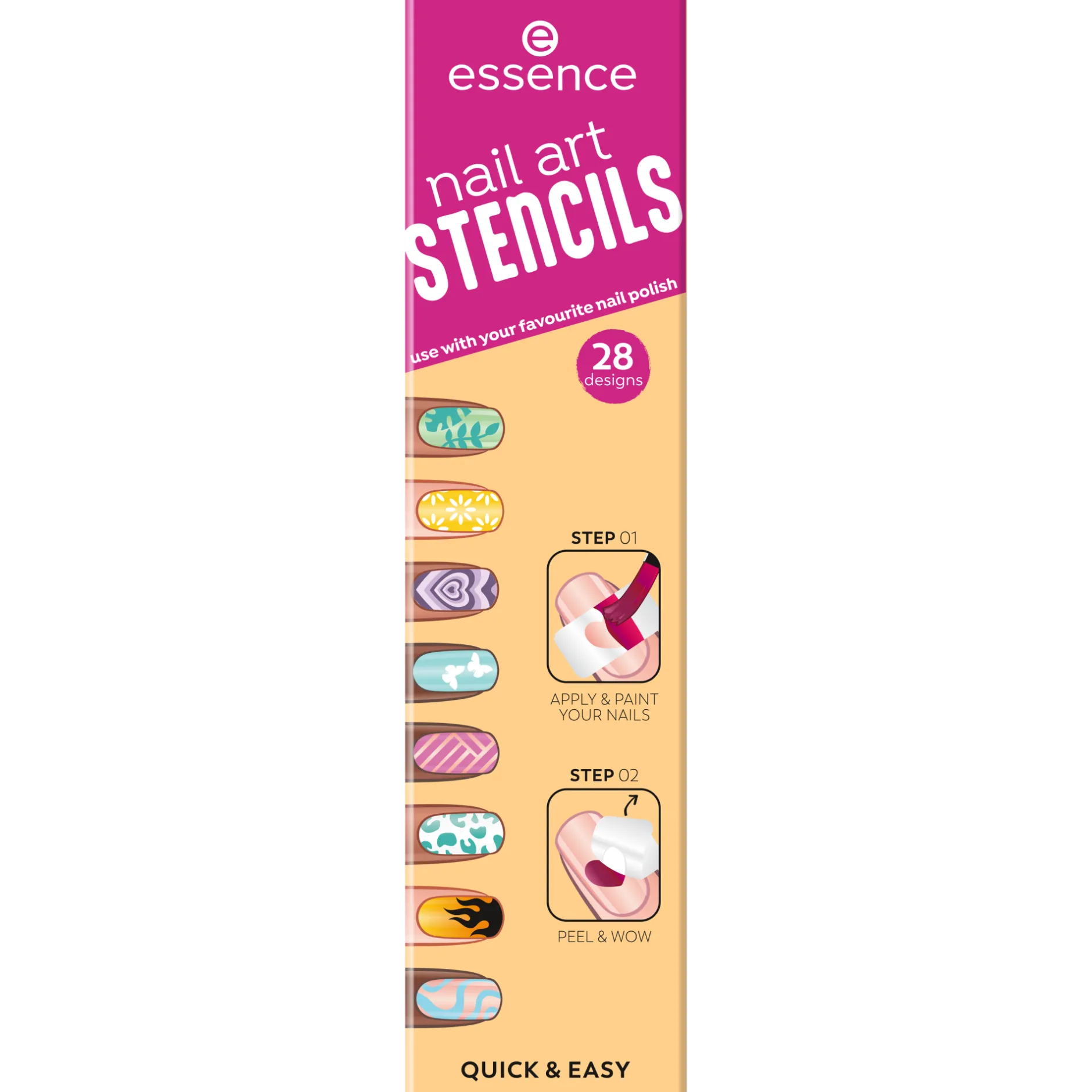Nail Art^essence nagelkunst STENCILS