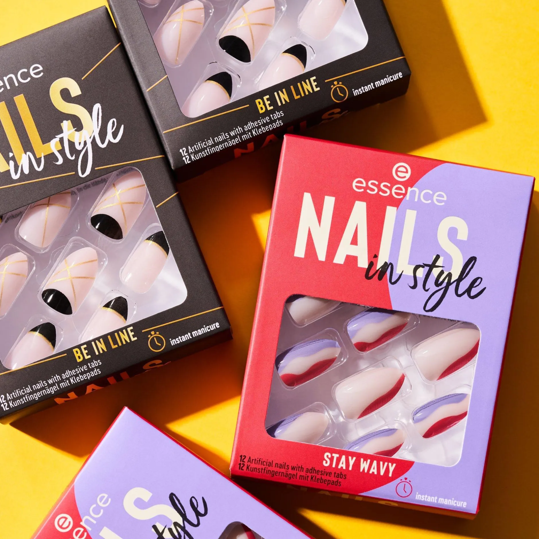 Nail Art^essence nagels in stijl 15 - KEEP IT BASIC