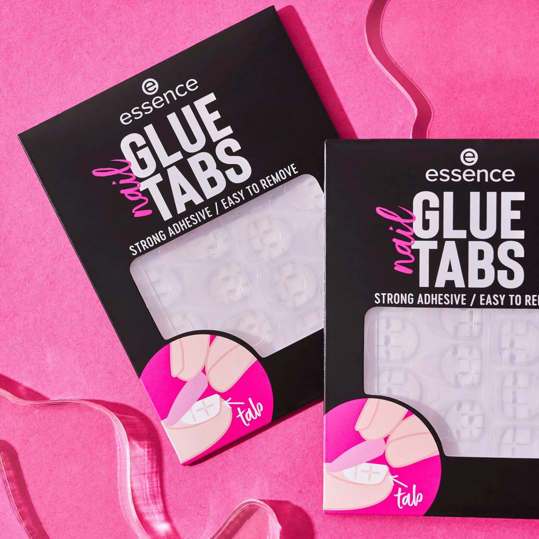 Nail Art^essence nail GLUE TABS