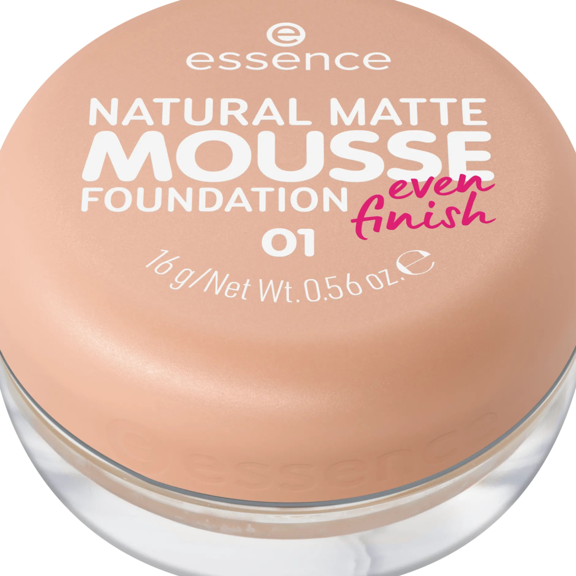 Foundation^essence NATUURLIJKE MATTE MOUSSE FOUNDATION 01 -