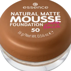 Foundation^essence NATUURLIJKE MATTE MOUSSE FOUNDATION 50 -