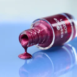 Nagellak^essence satin CHROME nagellak 03 - Meta Maroon