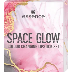 Lipverzorging|Lipstick^essence SPACE GLOW KLEURVERANDERENDE LIPSTICK SET