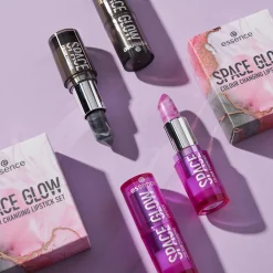 Lipverzorging|Lipstick^essence SPACE GLOW KLEURVERANDERENDE LIPSTICK SET