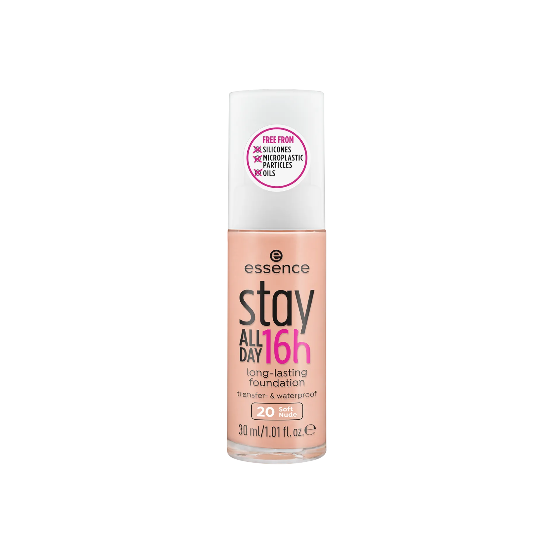 Foundation^essence stay ALL DAY 16h long-lasting Foundation 20 - Soft Nude
