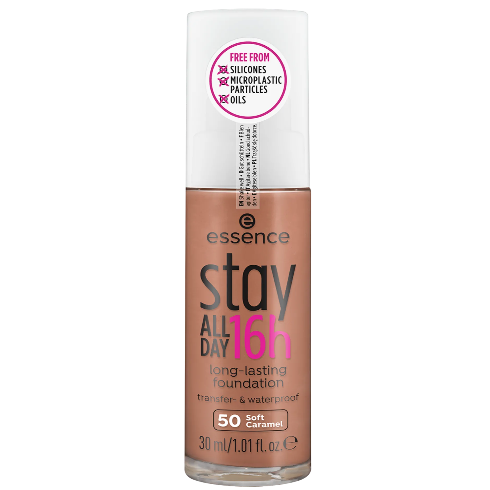 Foundation^essence stay ALL DAY 16h long-lasting Foundation 50 - Soft Caramel