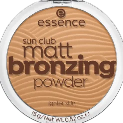 Poeder^essence sun club matte bronzing poeder 01 - natural
