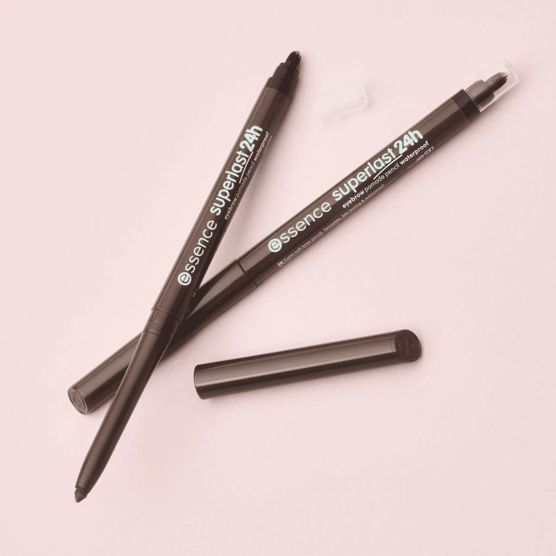 Wenkbrauwen^essence SUPERLAST 24-uurs wenkbrauwpommade potlood waterproof 30 - dark brown