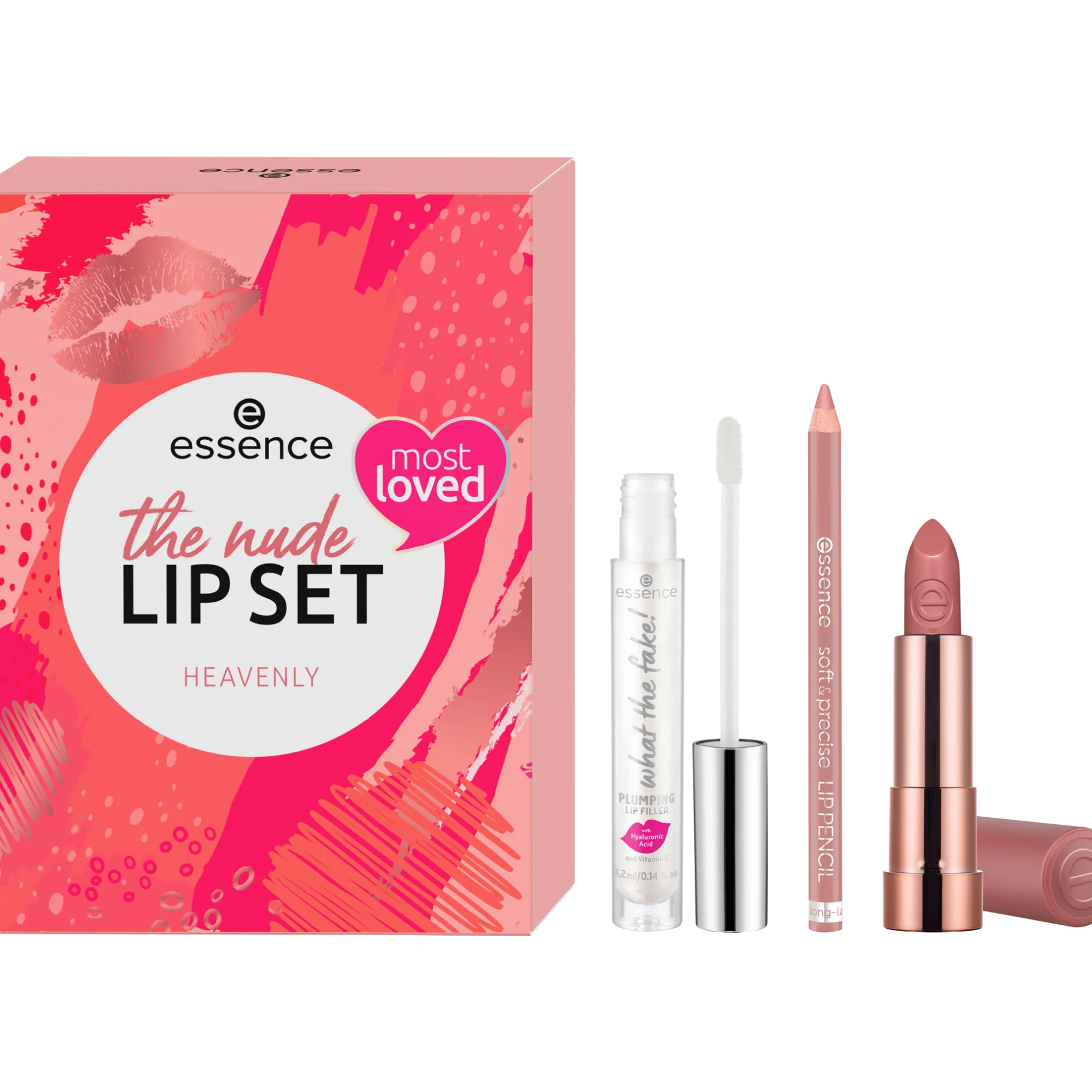 Lipstick^essence the nude lip set heavenly -