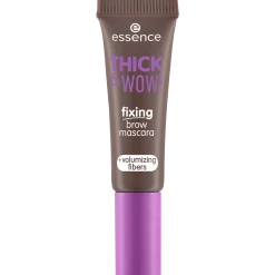 Wenkbrauwen^essence THICK & WOW! fixing brow mascara 02 - Ash Brown