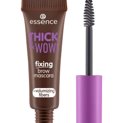 Wenkbrauwen^essence THICK & WOW! fixing brow mascara 03 - Brunette Brown