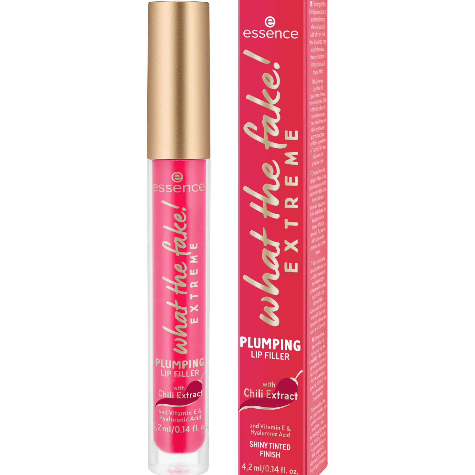 Lipgloss^essence What the fake! EXTREME PLUMPING LIP FILLER