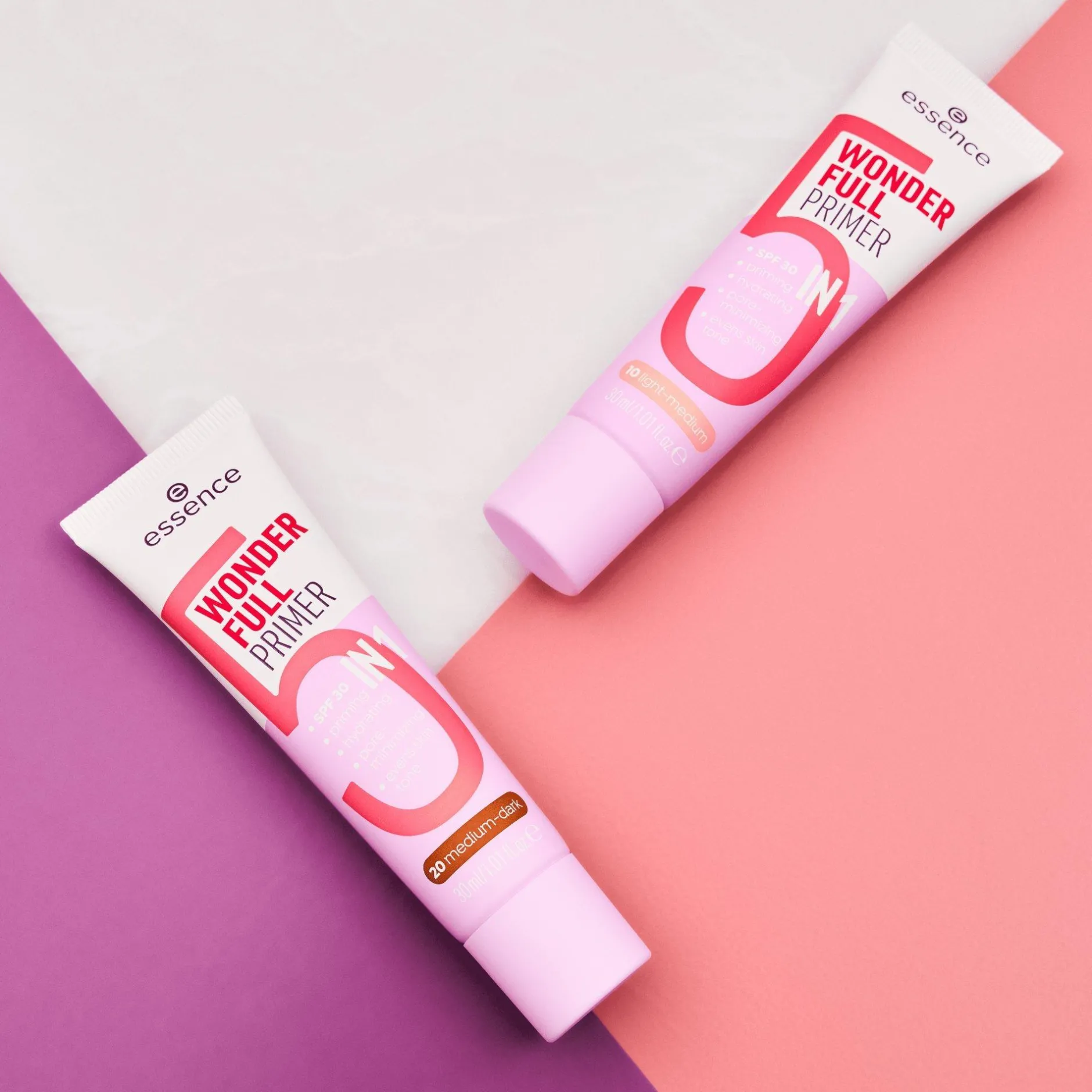 Primer En Fixing Sprays^essence WONDER FULL PRIMER 5 IN 1 20 - medium-dark