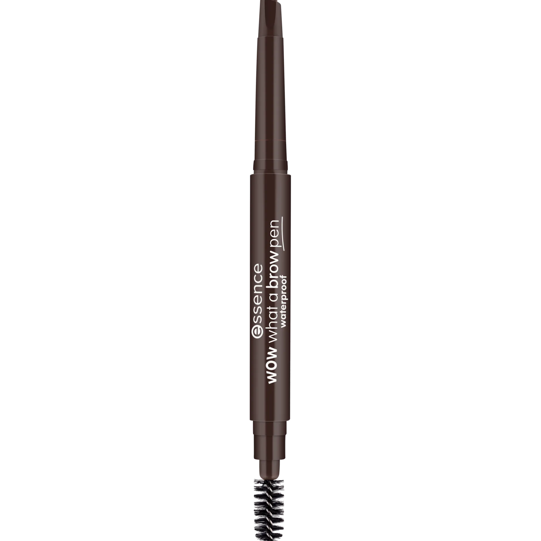 Wenkbrauwen^essence wow what a brow pen waterproof 04 - Black-Brown