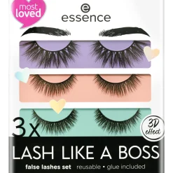 Kunstwimpers^essence 3x LASH LIKE A BOSS kunstwimperset 01 - My most loved lashes