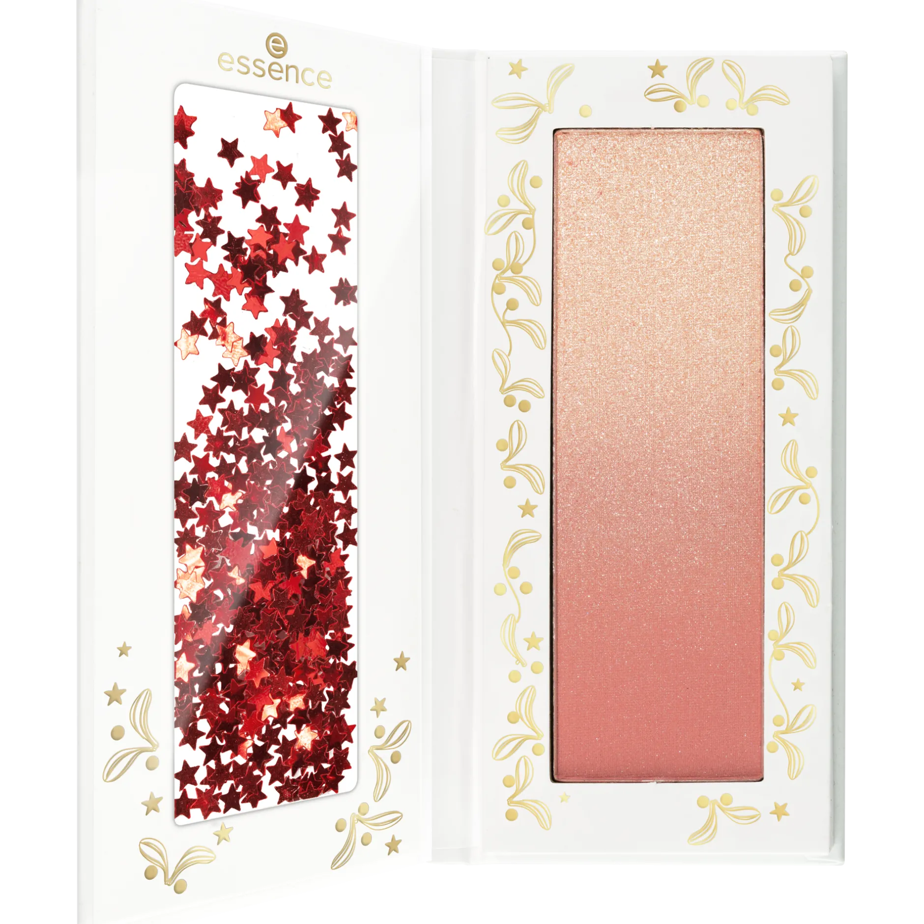 Blush^essence xmas KISSES blush & highlighter duo