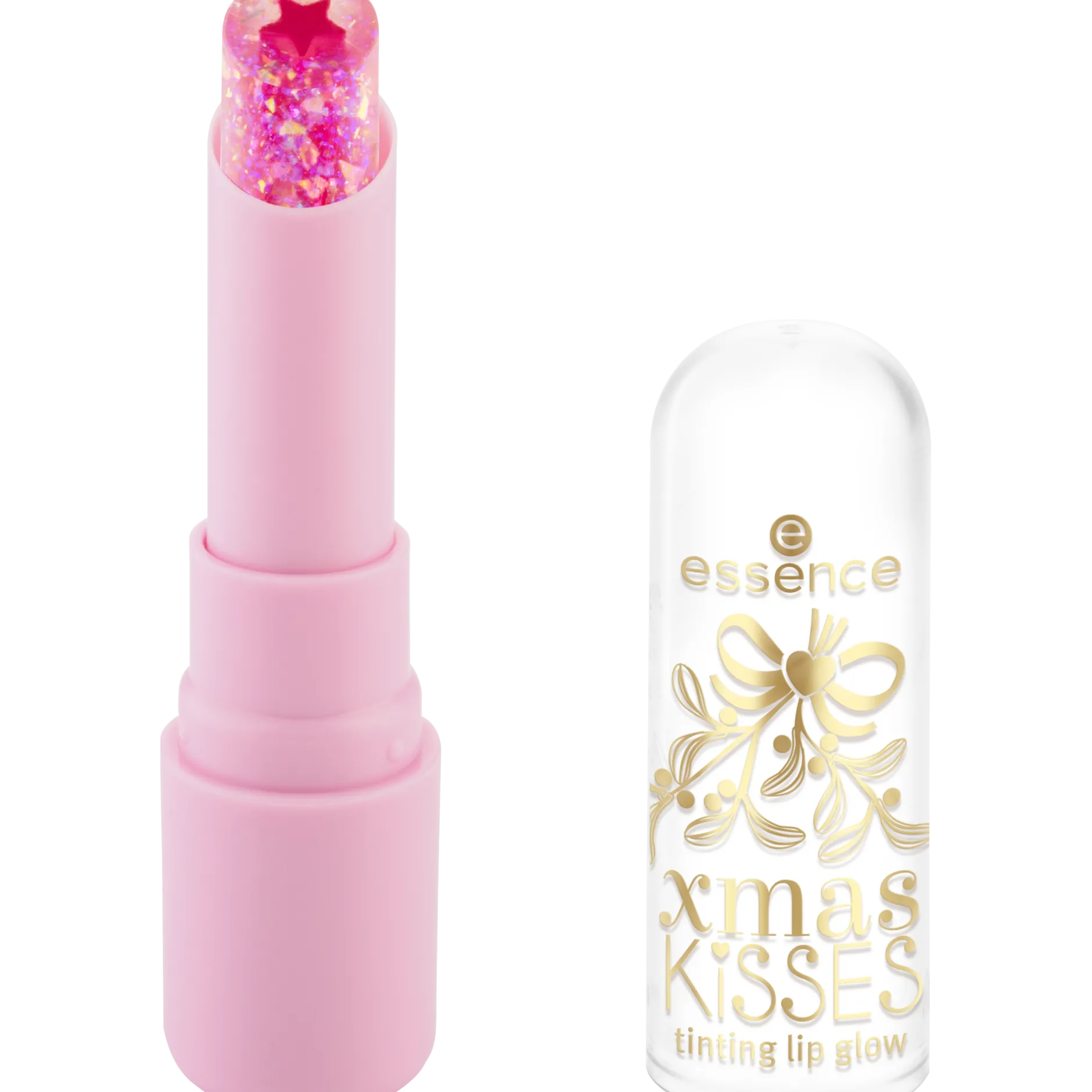 Lipstick^essence xmas KISSES getinte lipglow